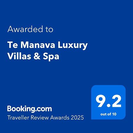 Te Manava Luxury Villas&Spa Rarotonga Exterior foto